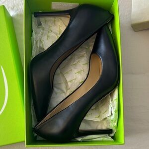 Sam Edelman Black Leather Heels